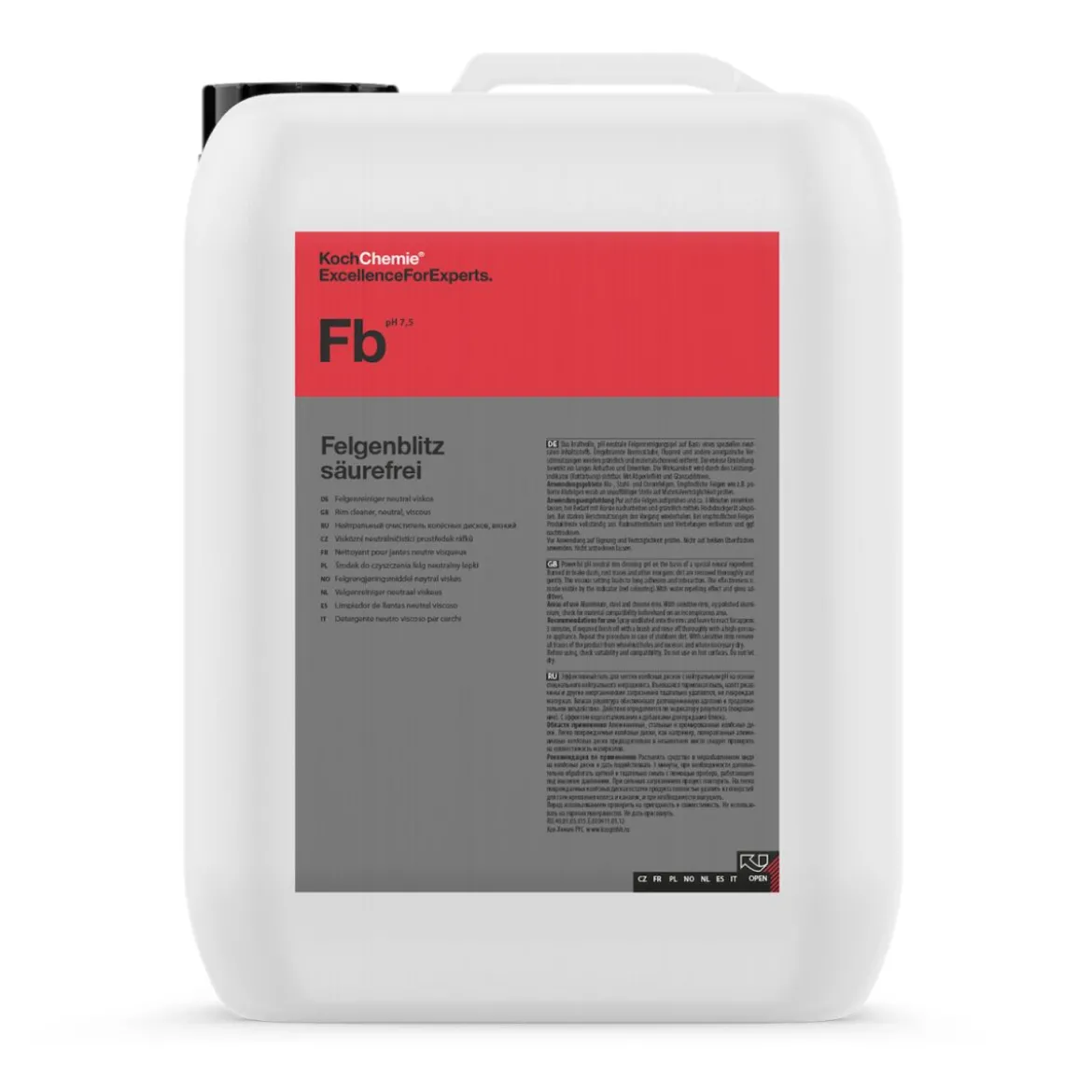 Koch Chemie Felgenblitz säurefrei Felgenreiniger 19Kg