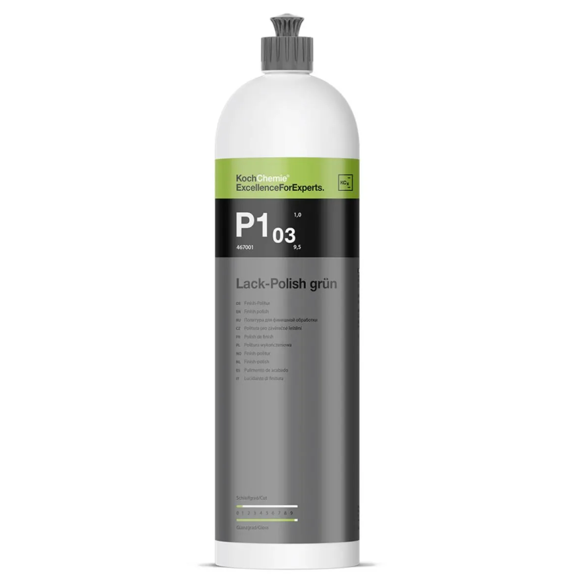 Koch Chemie Lack-Polish grün P1.03 Glanzpolitur 1L