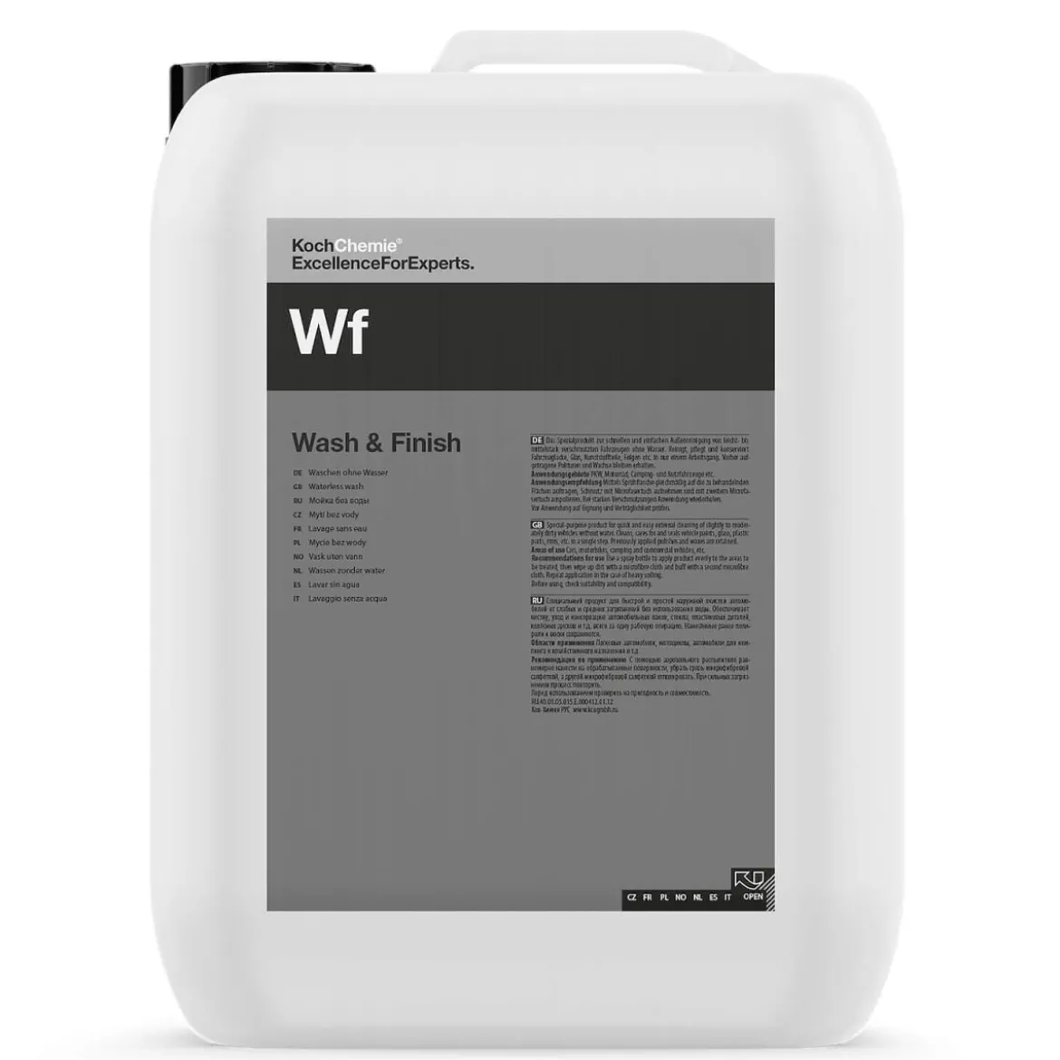Koch Chemie Wash & Finish Quick Detailer 10L