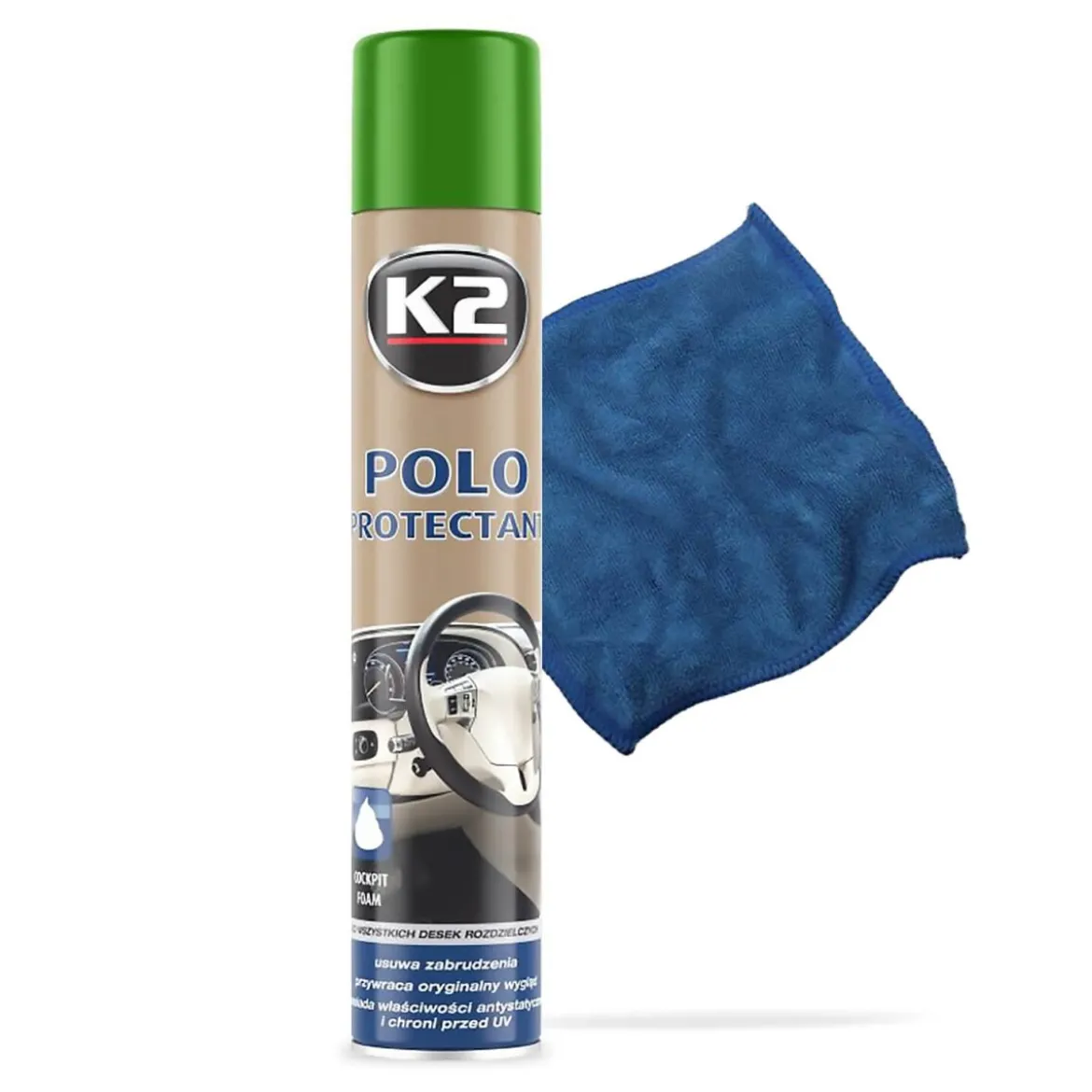 K2 Polo Protectant Reinigungsschaum Green Tea 750ml
