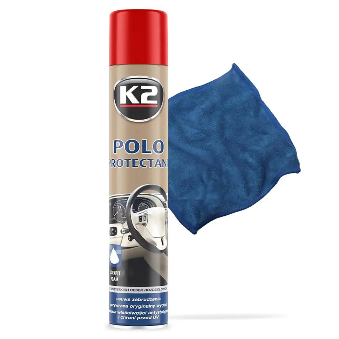 K2 Polo Protectant Reinigungsschaum Strawberry 750ml