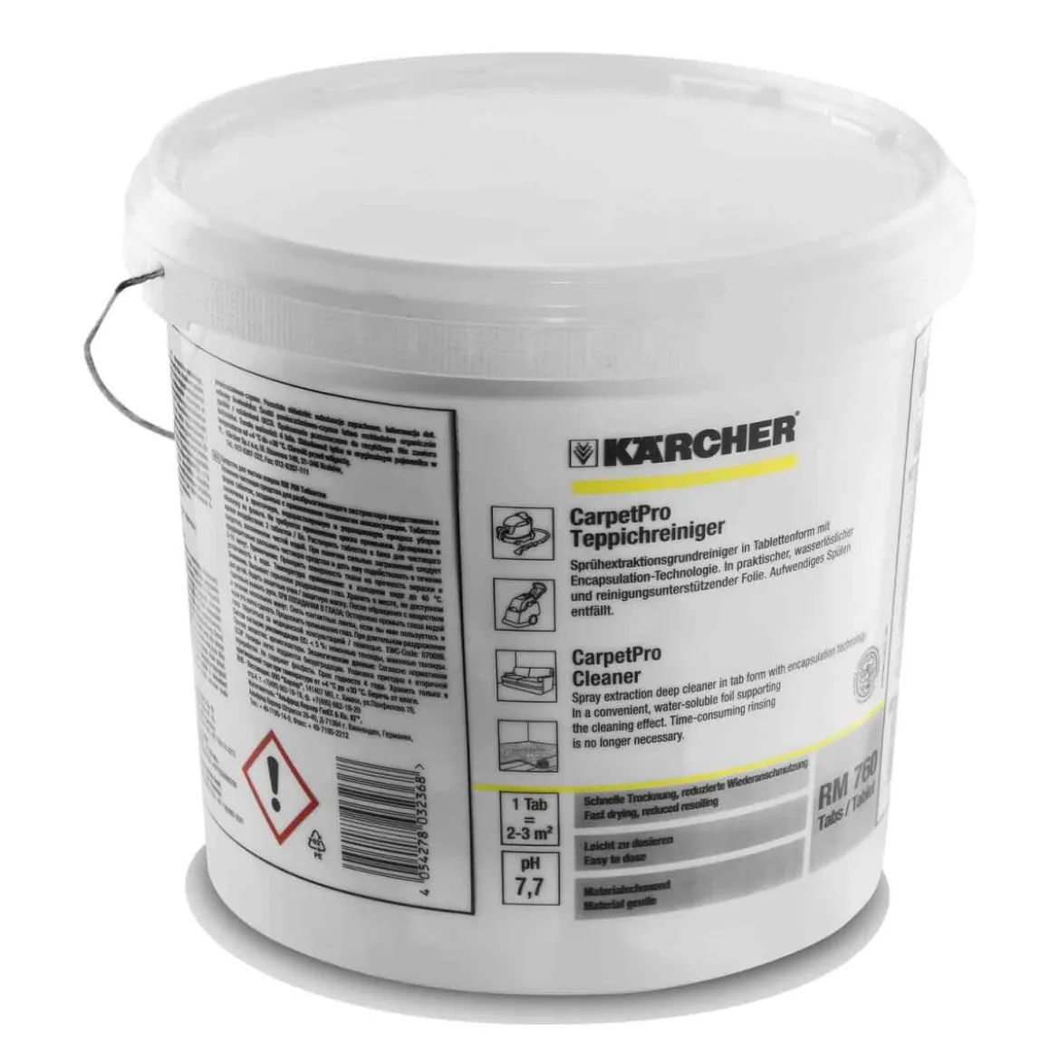 Kärcher Puzzi 8/1 Waschsauger inkl. RM 760 Carpet Pro iCapsol 200 Tabs Textilreiniger
