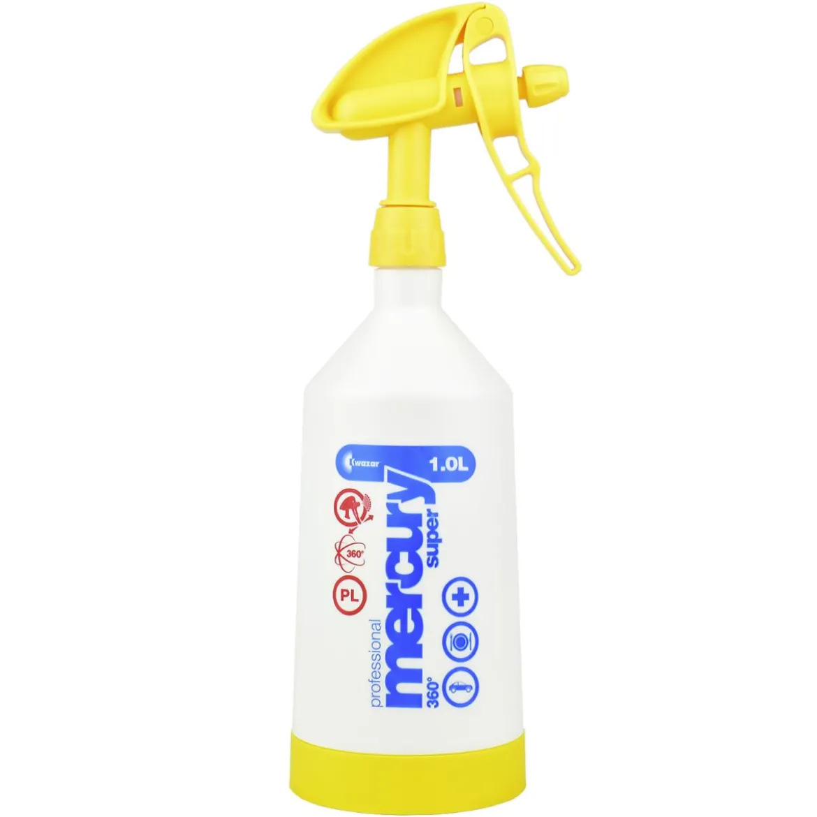 Kwazar Mercury Super Pro+ 360 Sprühflasche 1L gelb