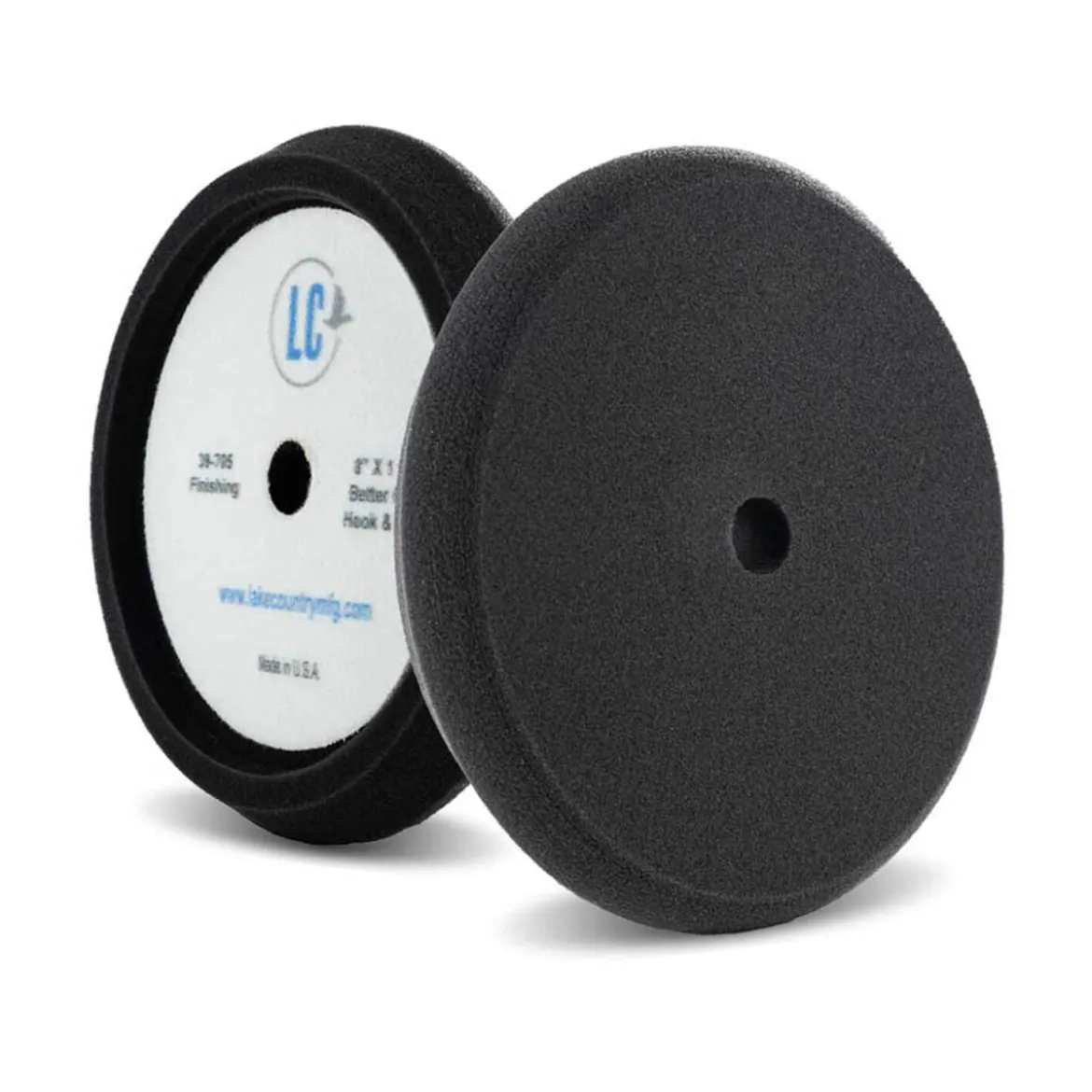 Lake Country Better Edge Polierschwamm Finishing schwarz 175mm