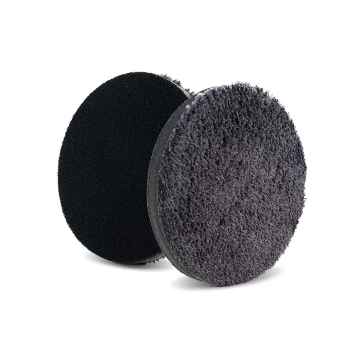 Lake Country Mikrofaser Finish Pad Schwarz 75mm