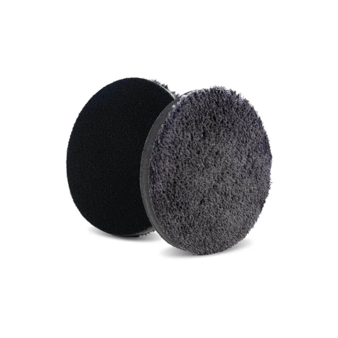 Lake Country Mikrofaser Finish Pad Schwarz 75mm 2Stk.