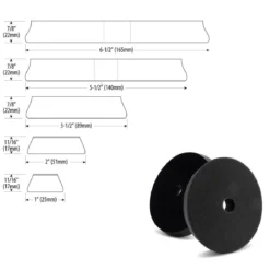 Lake Country SDO Cutting Pad blau 150mm
