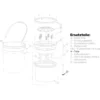 Lake Country Tülle Pad Washer 4000 Ersatzteil