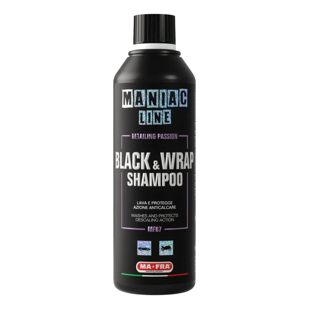 Maniac Line Black & Wrap Shampoo 500ml