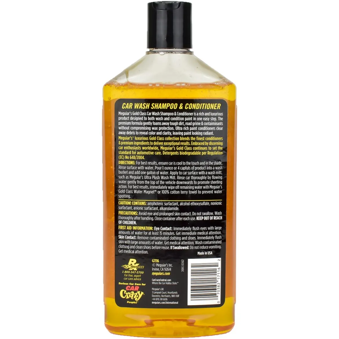 Meguiar's Gold Class Car Wash Shampoo & Conditioner 473ml