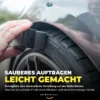 Meguiar's Reifenpflege Set Endurance Tire Gel + Zubehör (3-teilig)