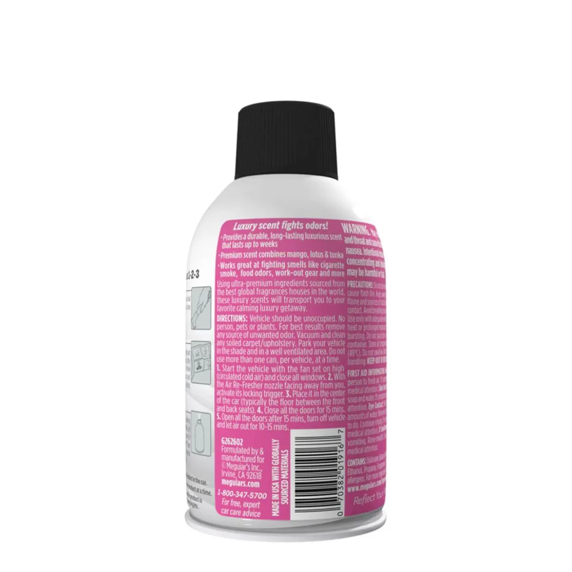 Meguiar's Tropical Rainforest Air Re-Fresher Lufterfrischer Aerosol 59ml