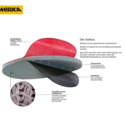 MIRKA Abralon Schleifscheibe 150mm P180