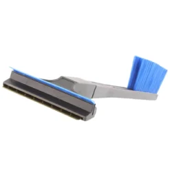 MURSKA Original Eiskratzer + Schneebesen mit Messingklinge 420mm schwarz/blau