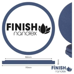 Nanolex Polierpad Finish 150mm dünn soft 3Stk.