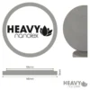 Nanolex Polierpad Heavy 125mm dünn hart 3Stk.