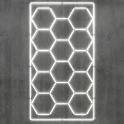 Performance Floor Hexagon LED-Deckenbeleuchtung Set