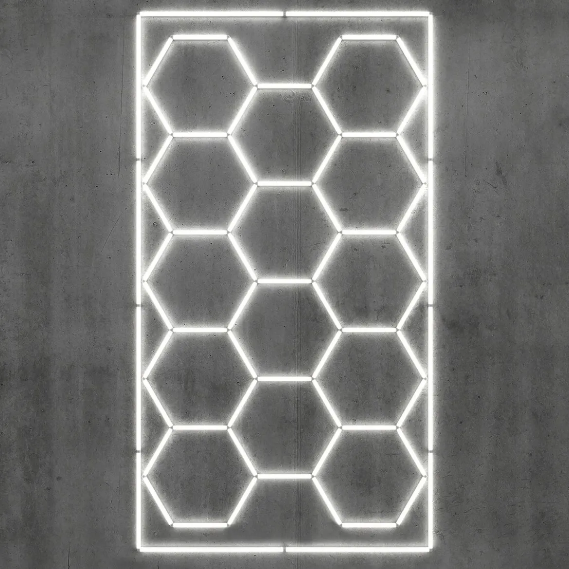Performance Floor Hexagon LED-Deckenbeleuchtung Set