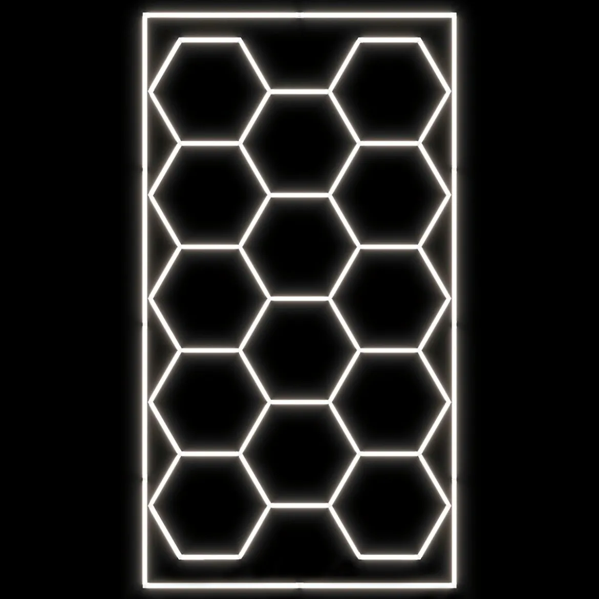 Performance Floor Hexagon LED-Deckenbeleuchtung Set