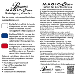 Petzoldt's MAGIC-Clean Reinigungsknete blau 200g