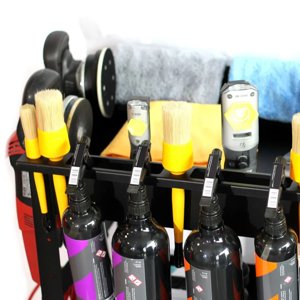 Poka Premium Detailing Trolley Pro mit 3 Ablagen