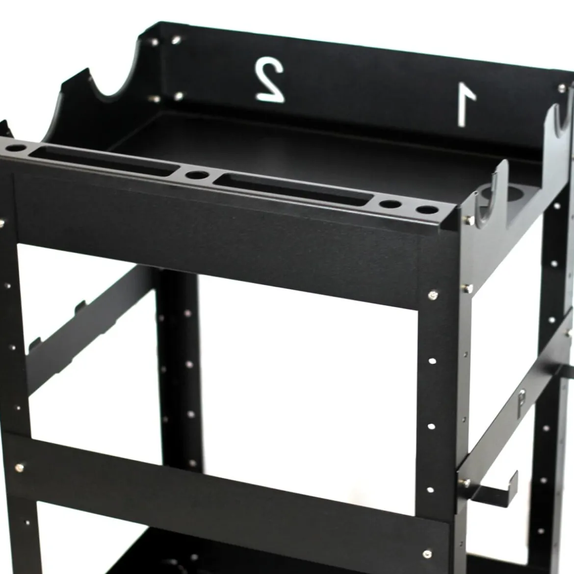 Poka Premium Detailing Trolley Standard mit 2 Ablagen