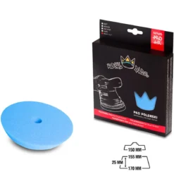 Royal Pads AIR Heavy Cut Schaum-Polierpad 150mm blau