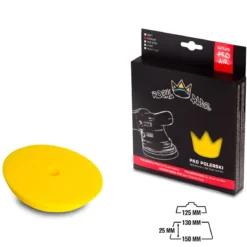 Royal Pads AIR Medium Schaum-Polierpad 130mm gelb