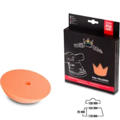 Royal Pads AIR One Step Schaum-Polierpad 150mm orange