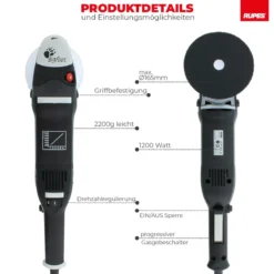 Rupes BigFoot LH19E Rotationspoliermaschine