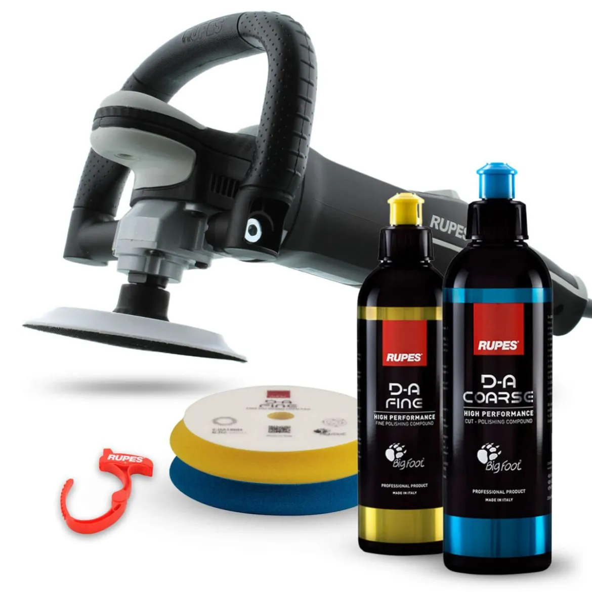 Rupes BigFoot LH19E Rotationspoliermaschine Standard-Kit