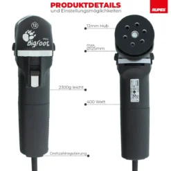 Rupes BigFoot LHR 75E Mini Exzenterpoliermaschine