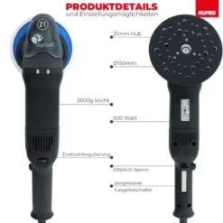 Rupes BigFoot LHR 21ES Exzenterpoliermaschine