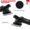 Rupes BigFoot LHR 15ES Exzenterpoliermaschine Luxus Kit, 15-teilig