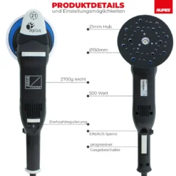 Rupes BigFoot LHR 21 Mark III Exzenterpoliermaschine