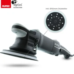 Rupes BigFoot LHR 21MarkIII Exzenterpoliermaschine Luxus Kit, 15-teilig