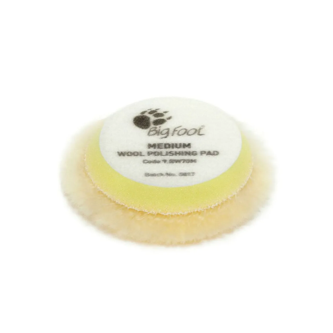 Rupes BigFoot Woll-Polierpad Medium 50mm mittel-hart