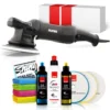 Rupes LHR21ES Poliermaschinen Set + Rupes Polituren + Zubehör (14-teilig)