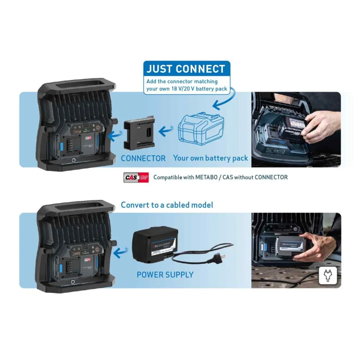 Scangrip Multimatch 3 Connect Flutlicht