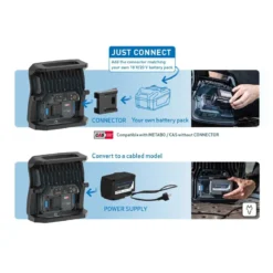 SCANGRIP Multimatch 8 Connect inkl Power Supply Flutlicht