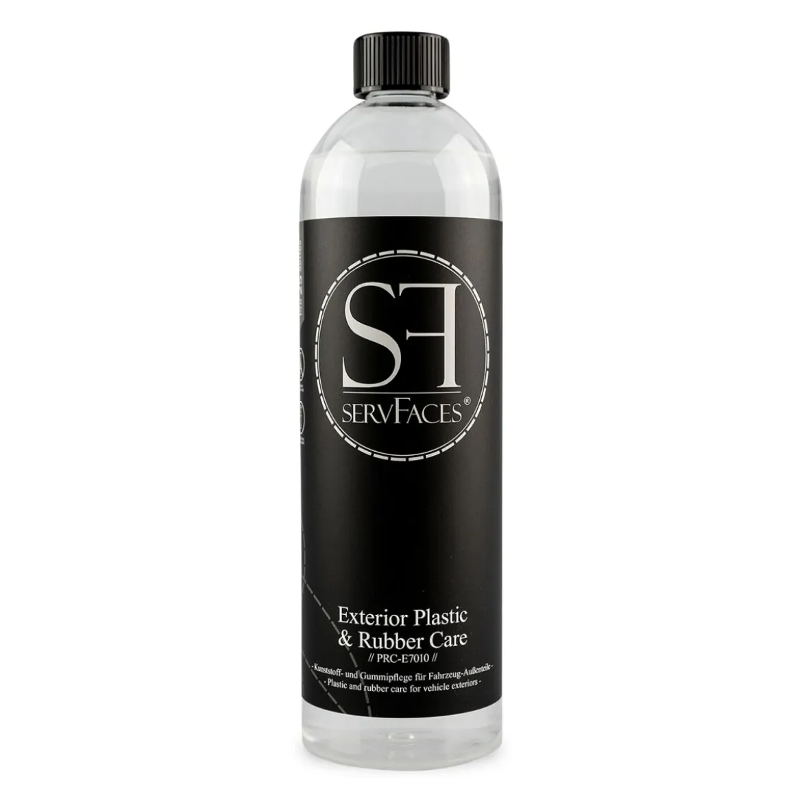 servFaces Exterior Plastic & Rubber Care Gummi & Kunststoffpflege 1L