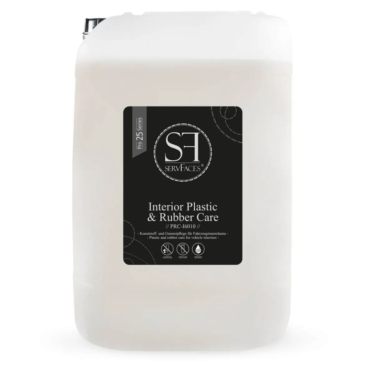 servFaces Interior Plastic & Rubber Care Innenraum-Kunststoffpflege 25kg