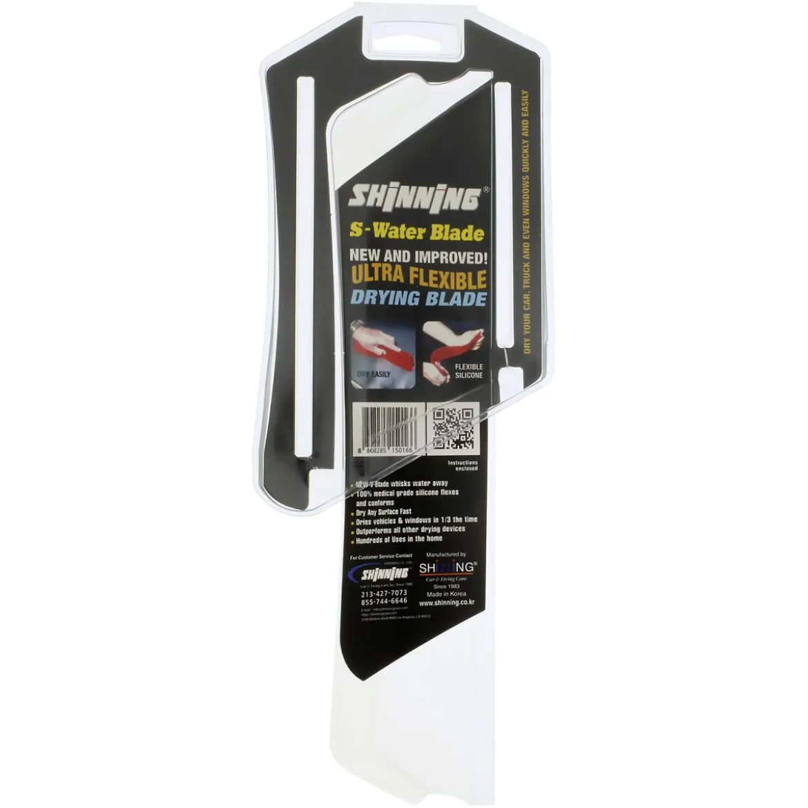 Shinning S-Water Blade Abzieher transparent