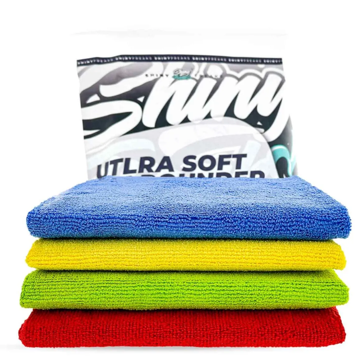 Shiny Freaks Ultra Soft Allrounder Allzwecktuch Bunt 320GSM 40×40 4Stk.