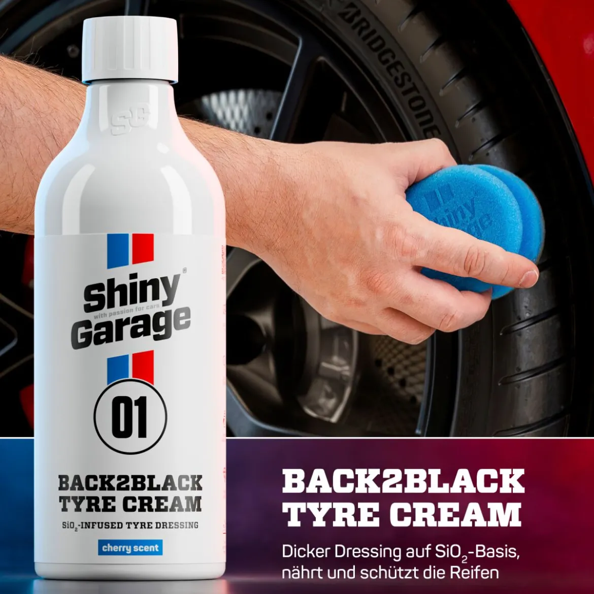 Shiny Garage Back2Black 2.0 Tire Dressing Cherry Gummipflege 500ml