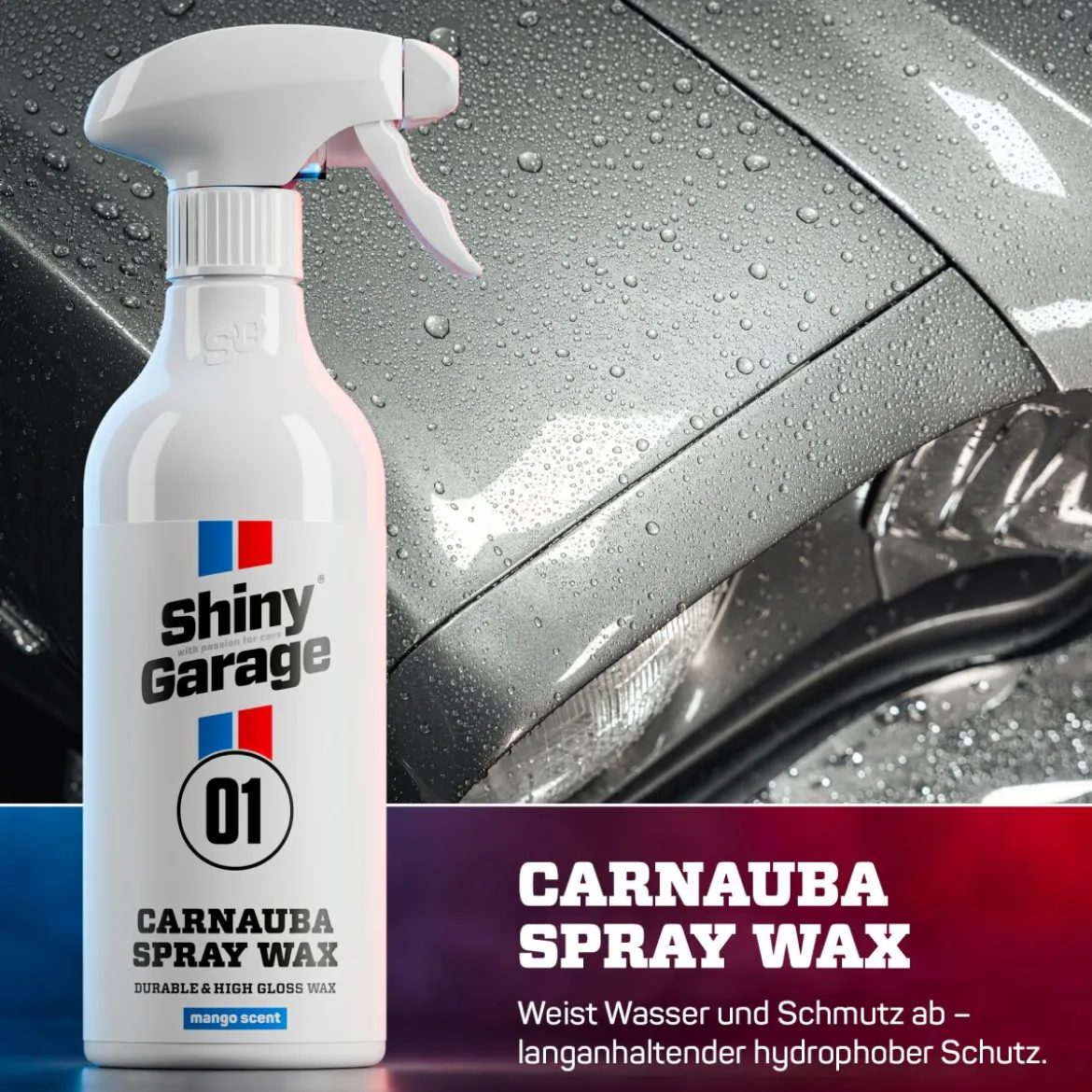 Shiny Garage Carnauba Spray Wax 2.0 Sprühversiegelung 1L
