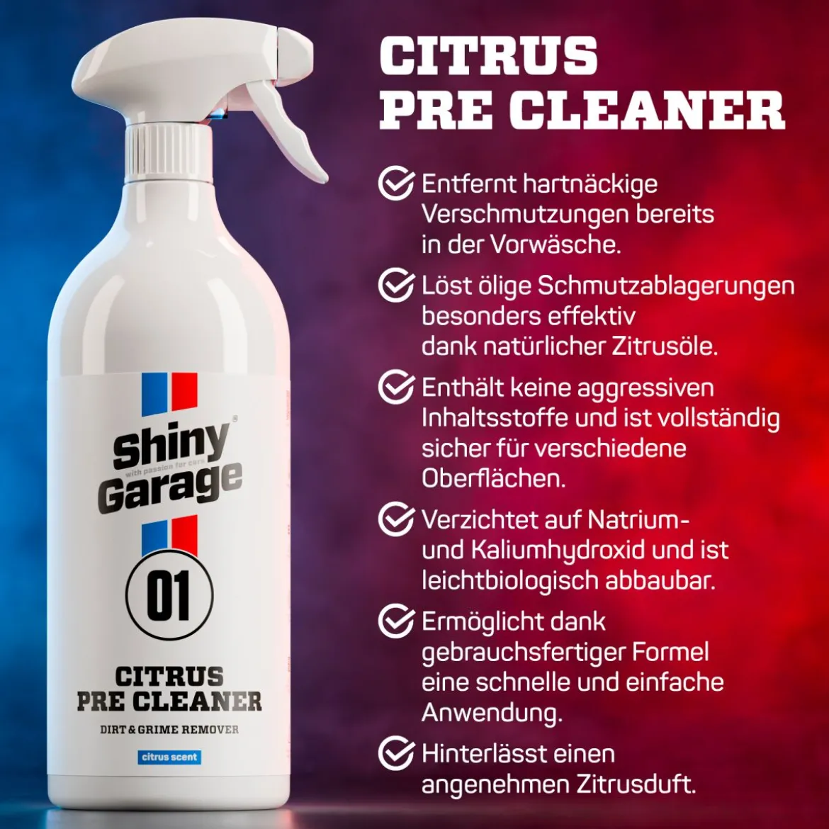 Shiny Garage Citrus Pre Cleaner Vorreiniger 1L