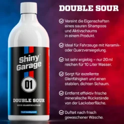 Shiny Garage Double Sour Shampoo & Foam Aktivschaum 1L