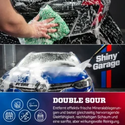 Shiny Garage Double Sour Shampoo & Foam Aktivschaum 1L