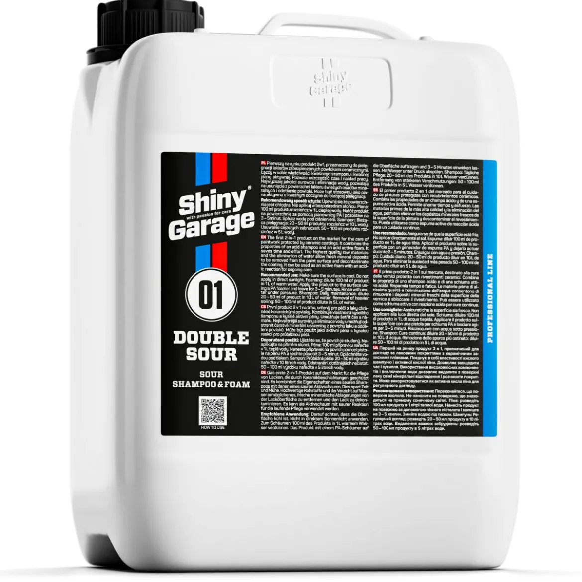 Shiny Garage Double Sour Shampoo & Foam Aktivschaum 5L